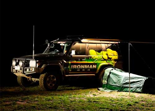 Маркиза Ironman4X4 200х250см с диммируемой LED подсветкой