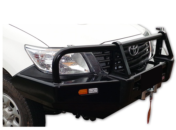 Бампер Dobinsons передний для Toyota HiLux 09/2011-2014